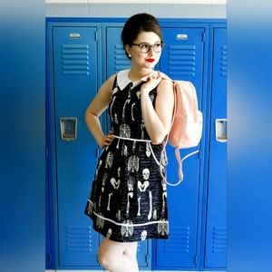 RETROLICIOUS 4X EUC Skull and Bones Dress